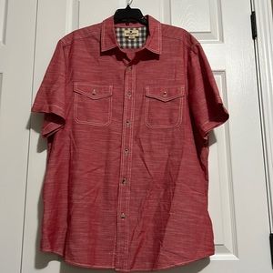 Woolrich Button Down Camp Shirt. Size XL